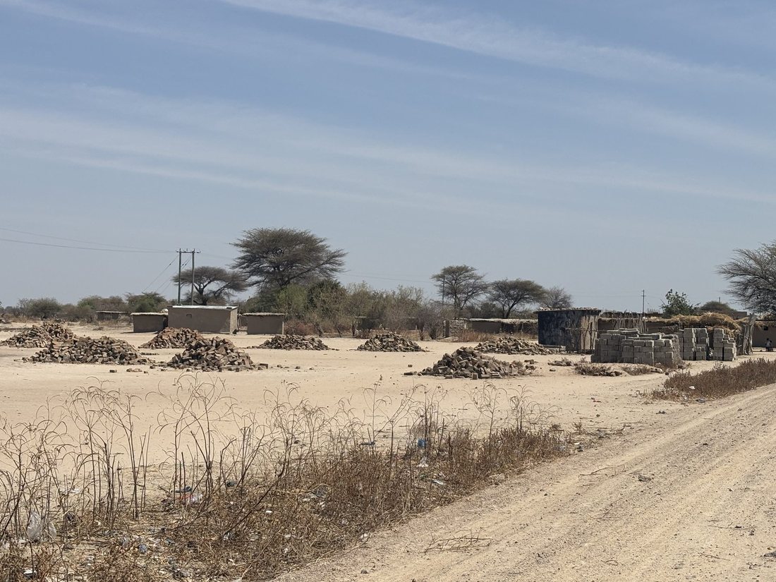 Dry drought-prone community landscape visited during CLIMATCH fieldwork